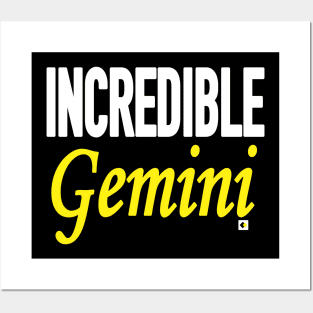 INCREDIBLE Gemini Posters and Art